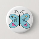 Search for blue wing badges Butterfly