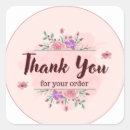 Search for boutique packaging stickers Customer appreciation