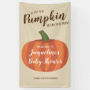 Search for pumpkin baby shower banners Welcome