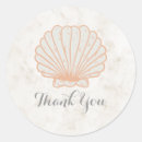 Search for seashell wedding stickers Classic