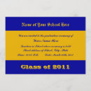 Search for high school ceremony graduation invitations Blue