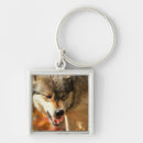 Search for wolf portrait key rings Nature