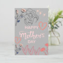 Search for modern mothers day cards Illustration