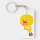 Search for cartoon cute duck key rings Duckling