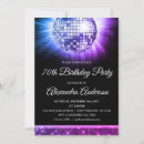 Search for purple disco ball invitations Pink