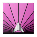 Search for pink art deco tiles Retro
