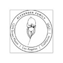 Search for lily rubber stamps Return address