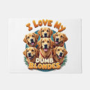 Search for golden retriever doormats Lover