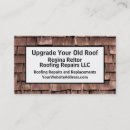 Search for shingle business cards Repair