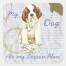 Search for st bernard stickers Puppy