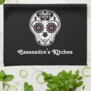 Search for day of the dead tea towels Halloween