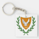 Search for flag of cyprus key rings Country