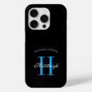Search for black white blue iphone cases Initials