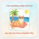 Search for life is better with cats stickers Funny
