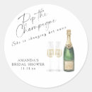 Search for pop the champagne stickers Modern