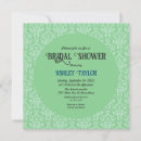 Search for art deco bridal shower invitations Ornate