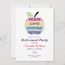 Search for elementary school teachers party invitations Teacher appreciation