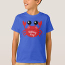 Search for crab party tshirts Birthday