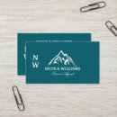 Search for mountain logo business cards Minimalist