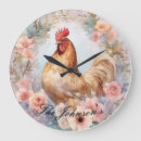Search for country chicken posters clocks Vintage