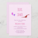 Search for unique shower wedding invitations Bride