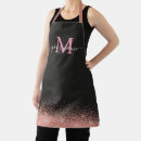 Search for magenta pink aprons Rainbow holographic metallic unicorn