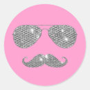 Search for moustache and glasses stickers Vintage