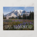Search for mount rainier national park postcards Mountain