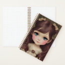 Search for cute chibi girls notebooks For her
