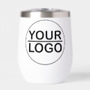 Search for stainless steel tumblers Logo