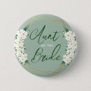 Search for white flower badges Sage green