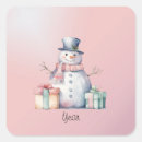 Search for cold weather stickers Snowman