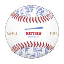 Search for play baseballs For him