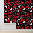 Search for black white love heart art Hearts