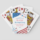 Search for 4th of july playing cards Stars and stripes