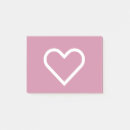 Search for valentine post it notes Hearts