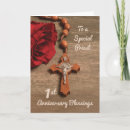 Search for 1st anniversary cards Rose