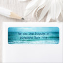 Search for inspirational return address labels Beach
