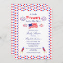 Search for fourth of july baby shower invitations Usa