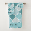 Search for moroccan bath towels Quatrefoil