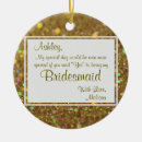 Search for maide christmas tree decorations Be my bridesmaid