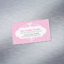 Search for candy maker business cards Pink