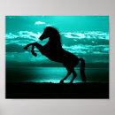 Search for black horse silhouette posters Equine