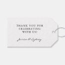Search for thank you message gift tags Elegant