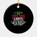 Search for coworker christmas tree decorations Santa claus