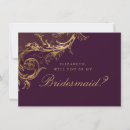 Search for gothic bridal party proposal cards Floral