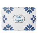 Search for indigo blue bath mats Portuguese