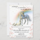 Search for floral unicorn invitations Rainbow