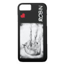 Search for heart iphone 7 cases Black and white