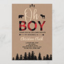 Search for flannel baby shower invitations Bear